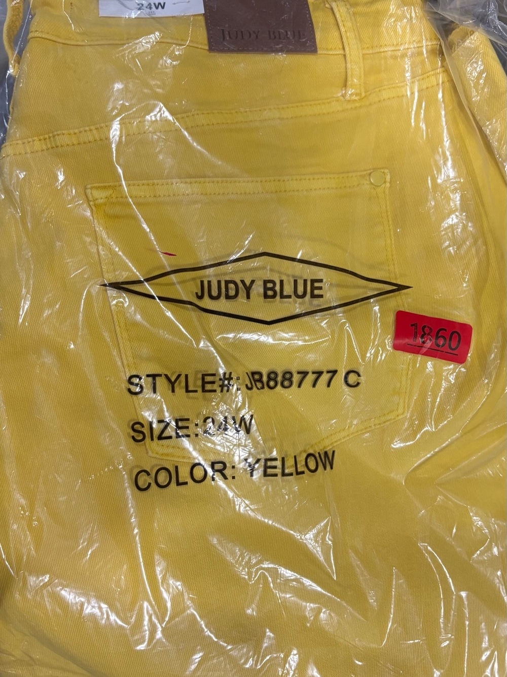 Judy Blue Yellow Jeans - High Rise Stretch